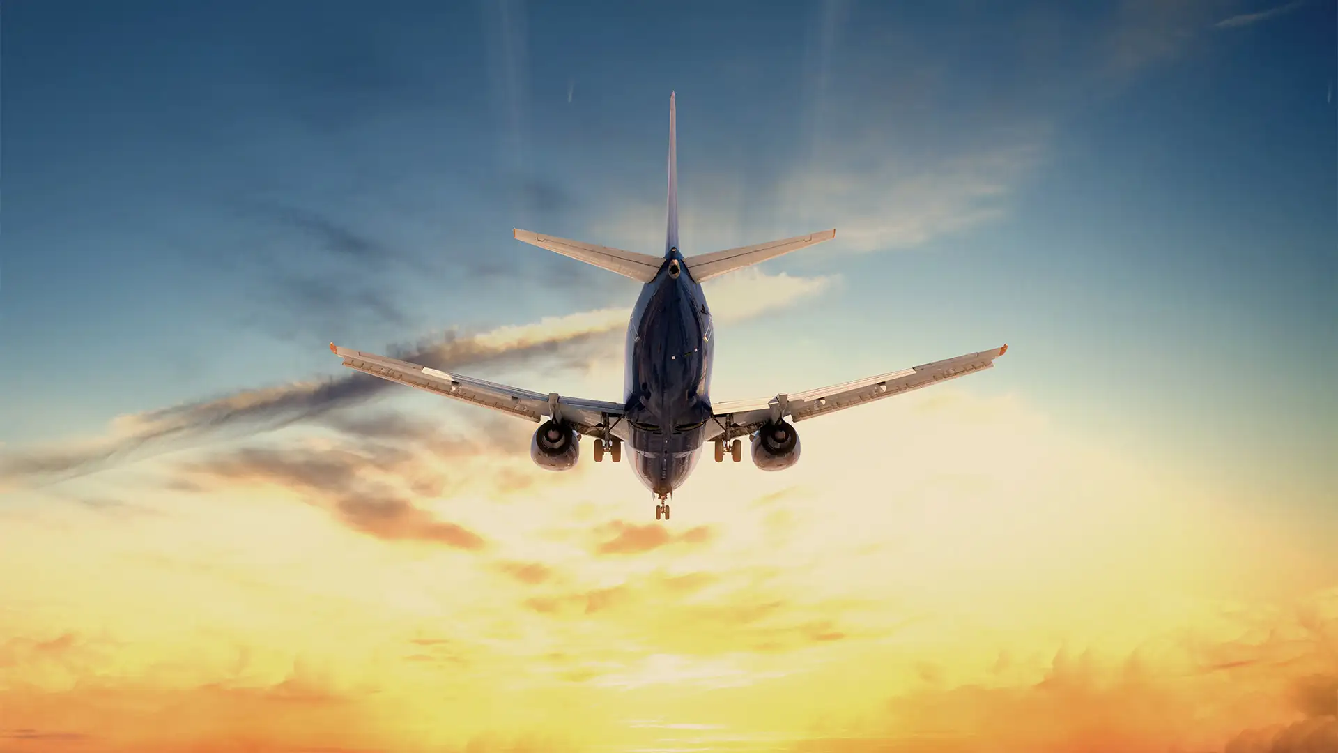 A Plane from below