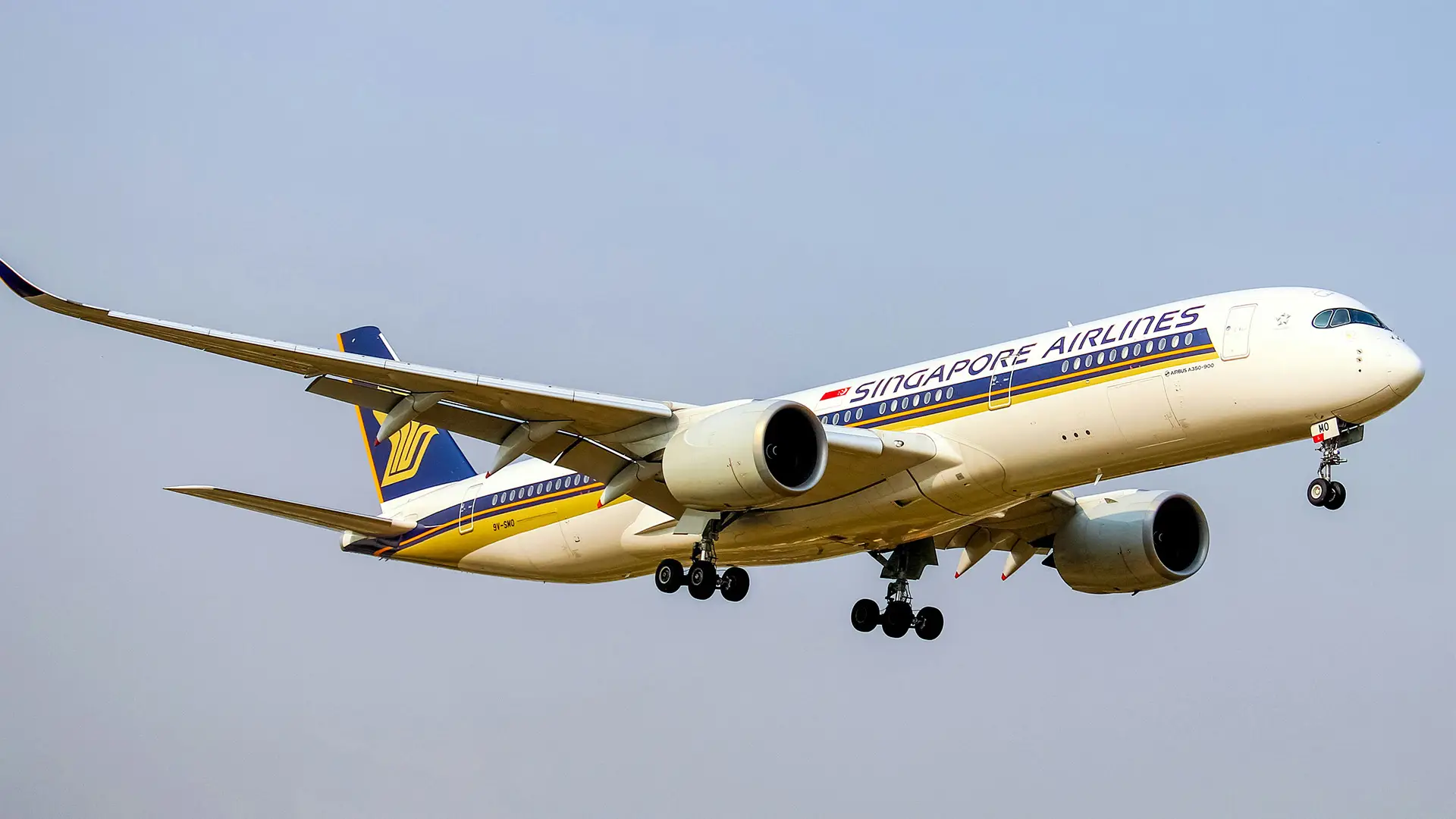 A Singapore Airlines Plane