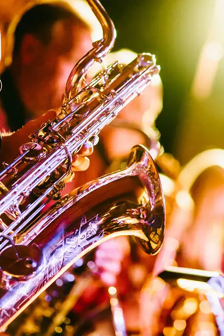 A Jazz band performing