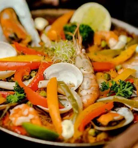 A Seafood Paella