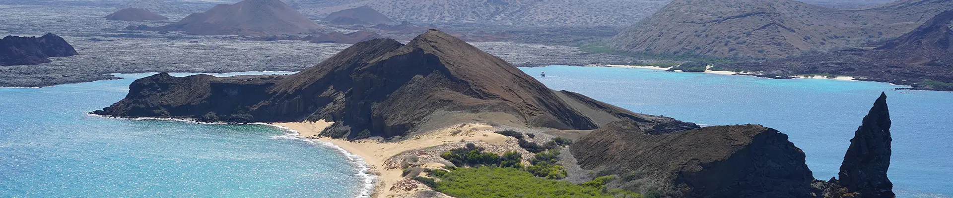An image of the landscape of Galapagos