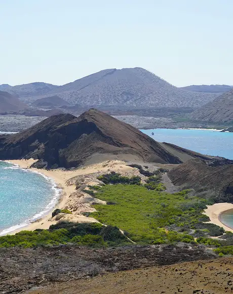 An image of the landscape of Galapagos
