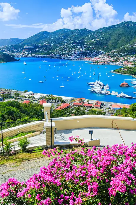 A View of the Landscape of Charlotte Amalie