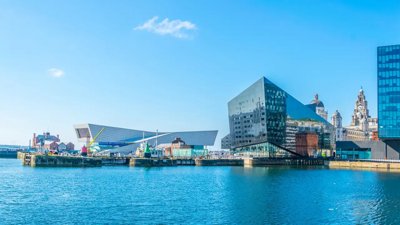 An image of the Liverpool Marina