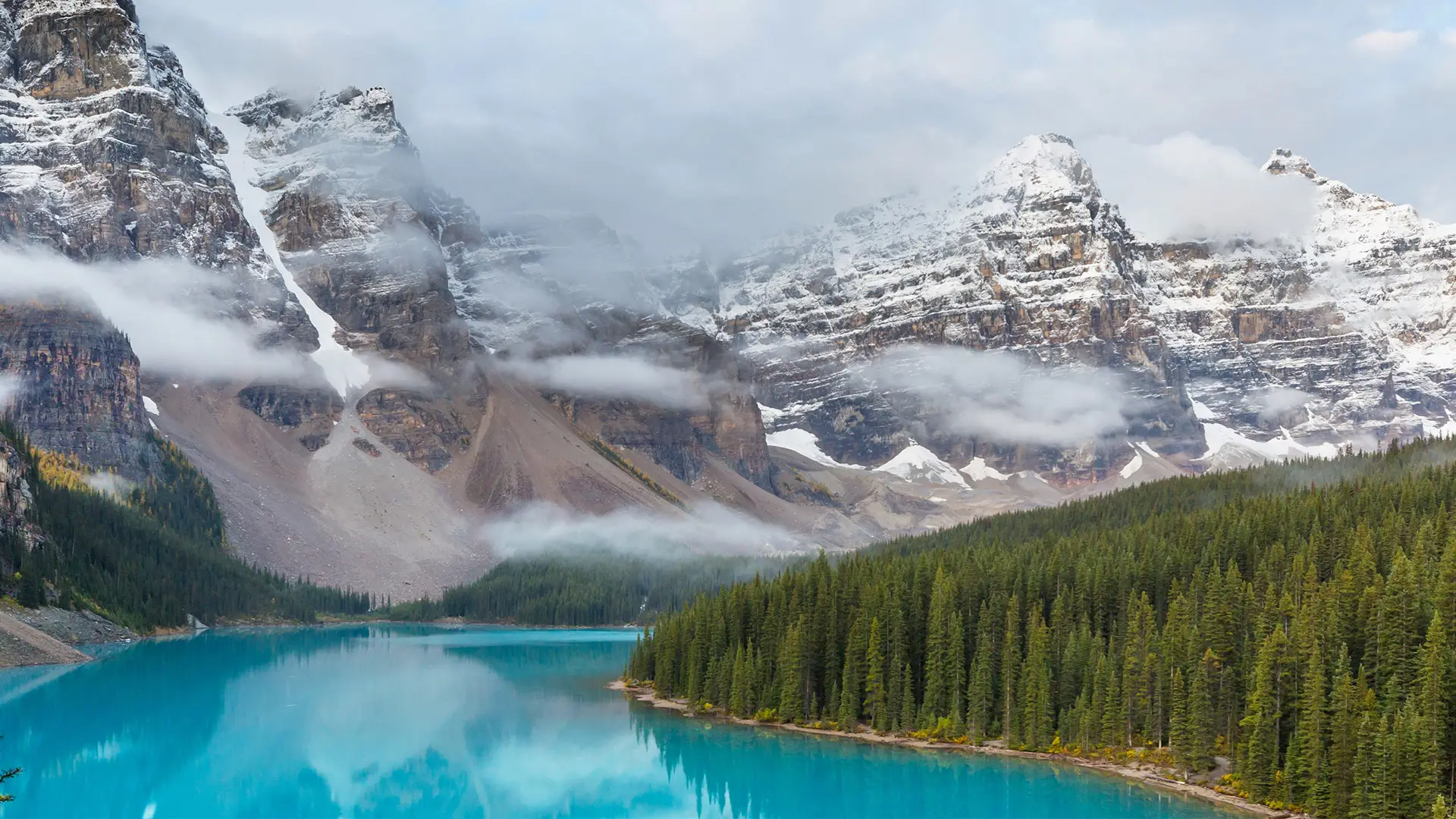 A View of the Canadian Rockies