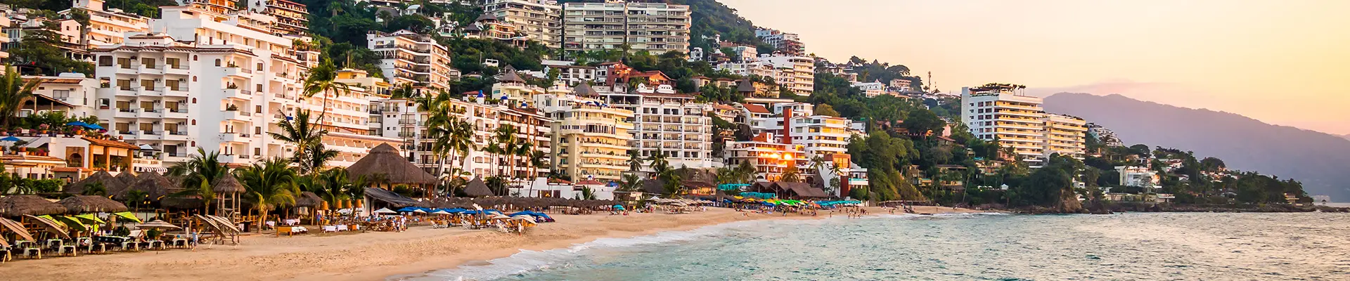 A coastal city in Mexico