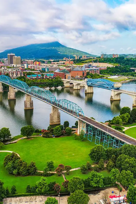 A View of Chattanooga, Tennessee