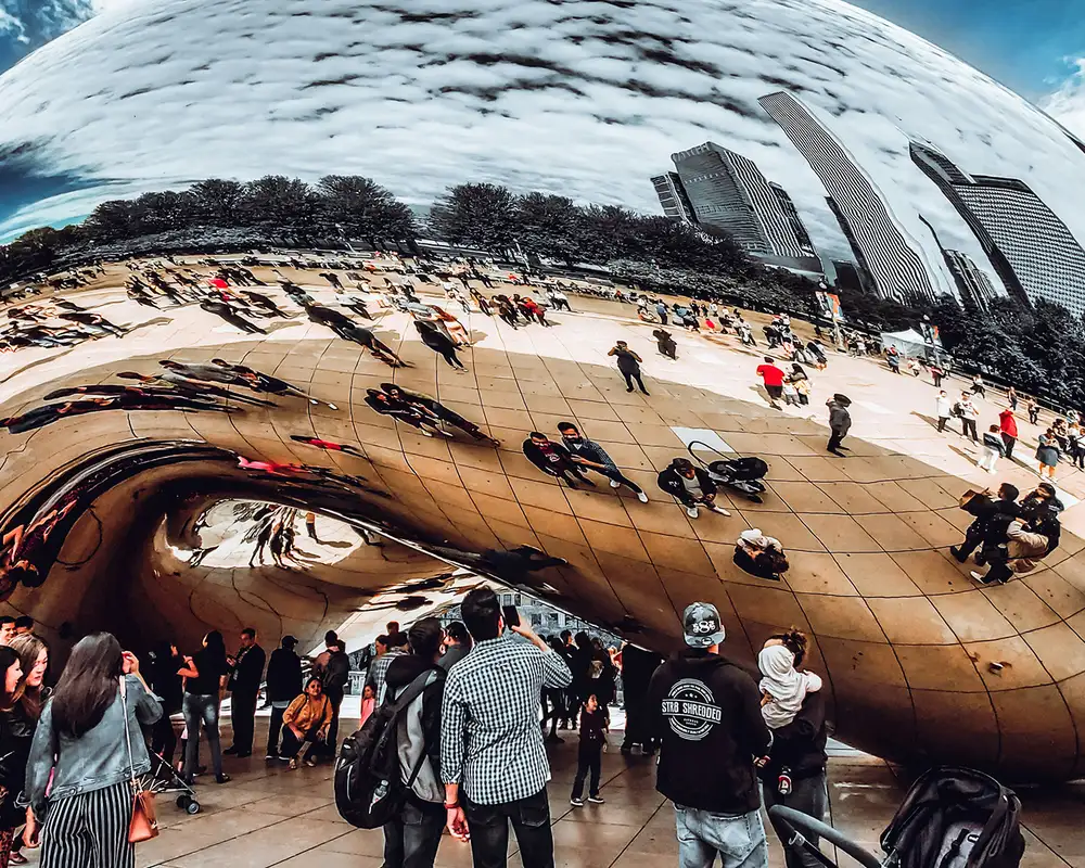 Cloud Gate in Chicago