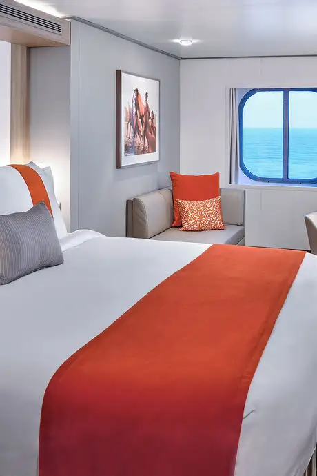 An Ocean View Stateroom on Celebrity Ships