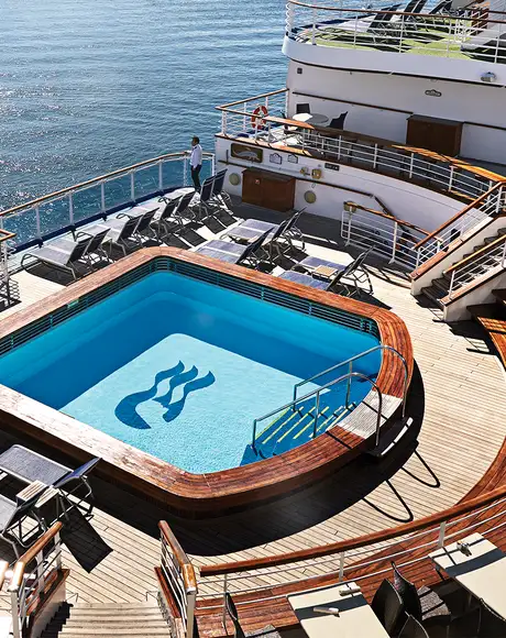 A Pool aboard a Princess Cruise Ship