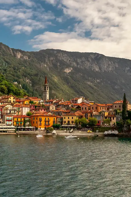 A view of Varenna in Lake Como