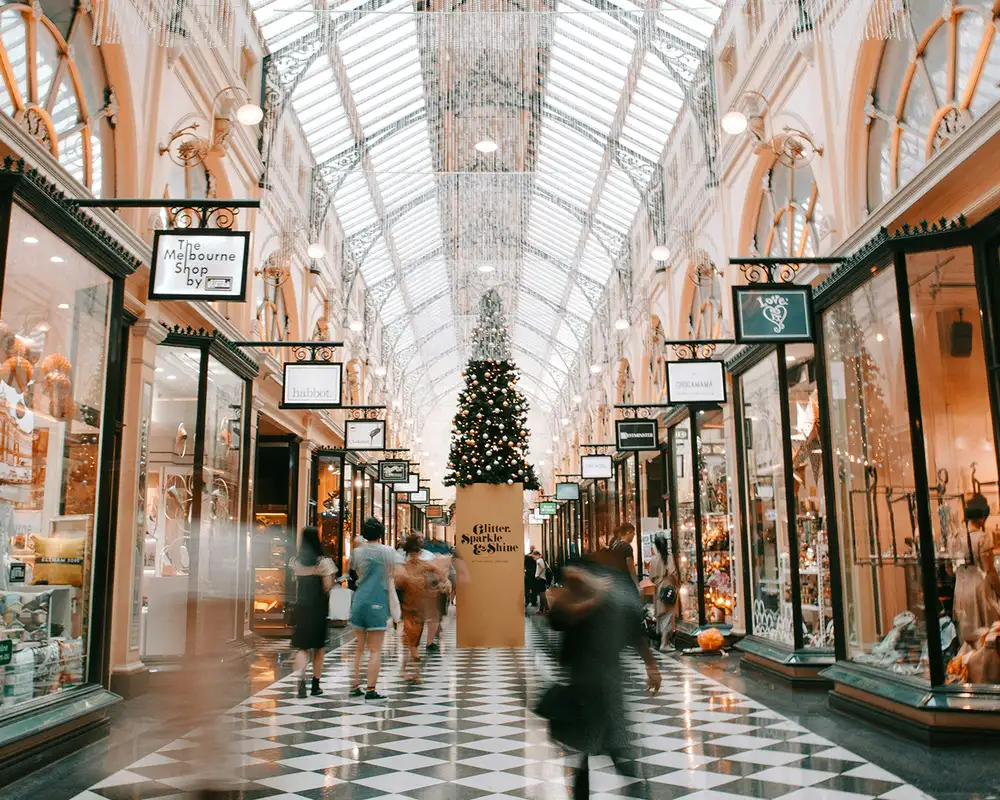 A Shopping center