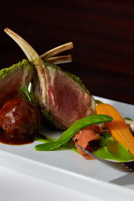 A dish served at Murano on Celebrity Ships