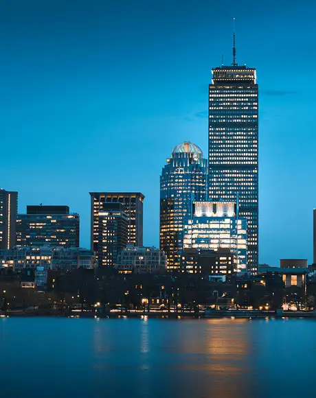 Boston Skyline at Night