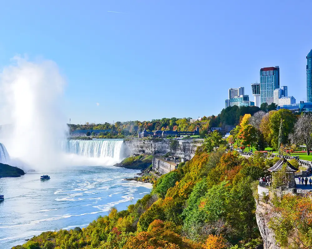 Niagara Falls in Autumn