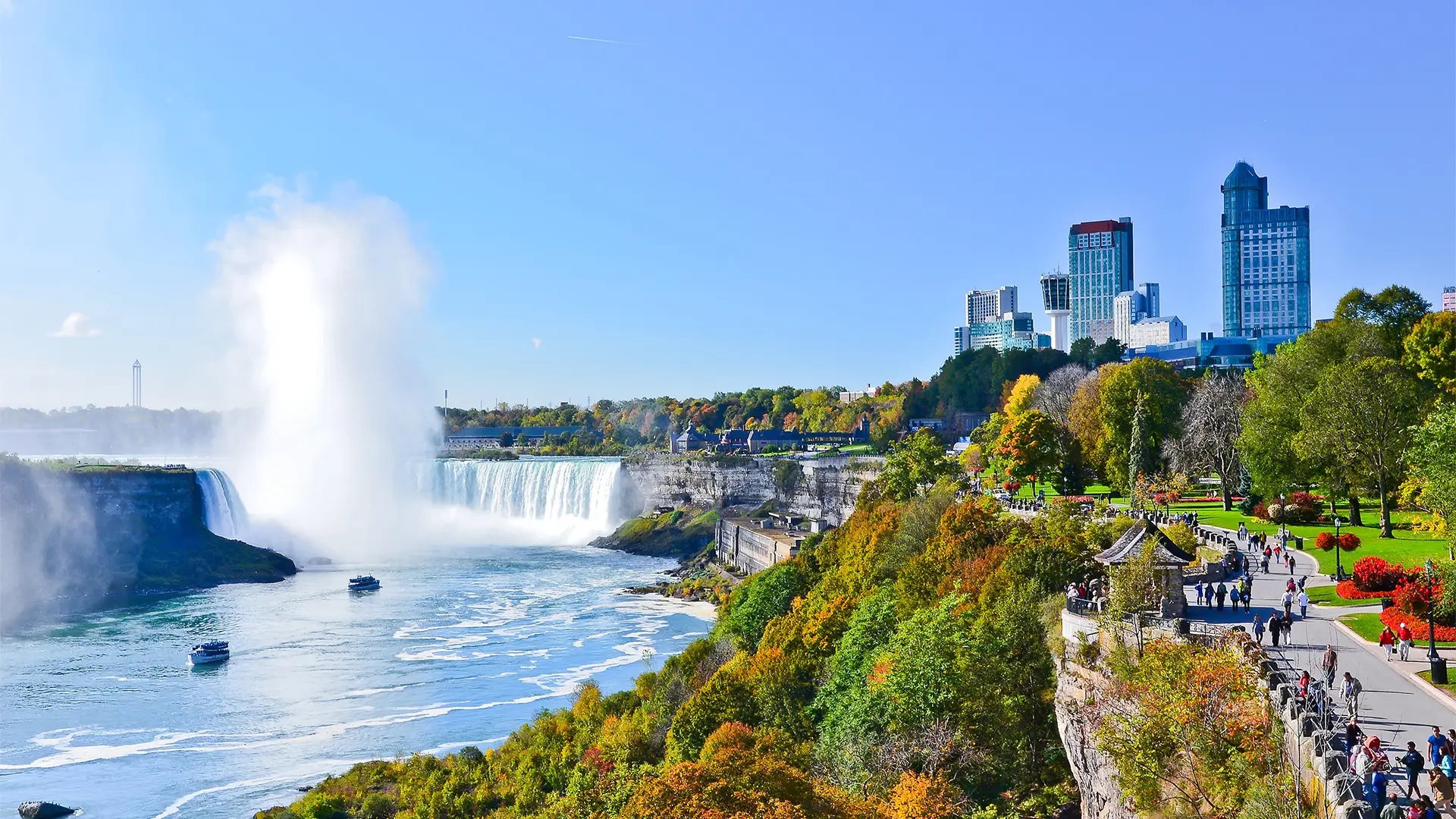 Niagara Falls in Autumn