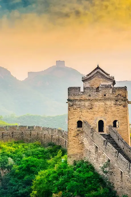A View of the Great Wall of China