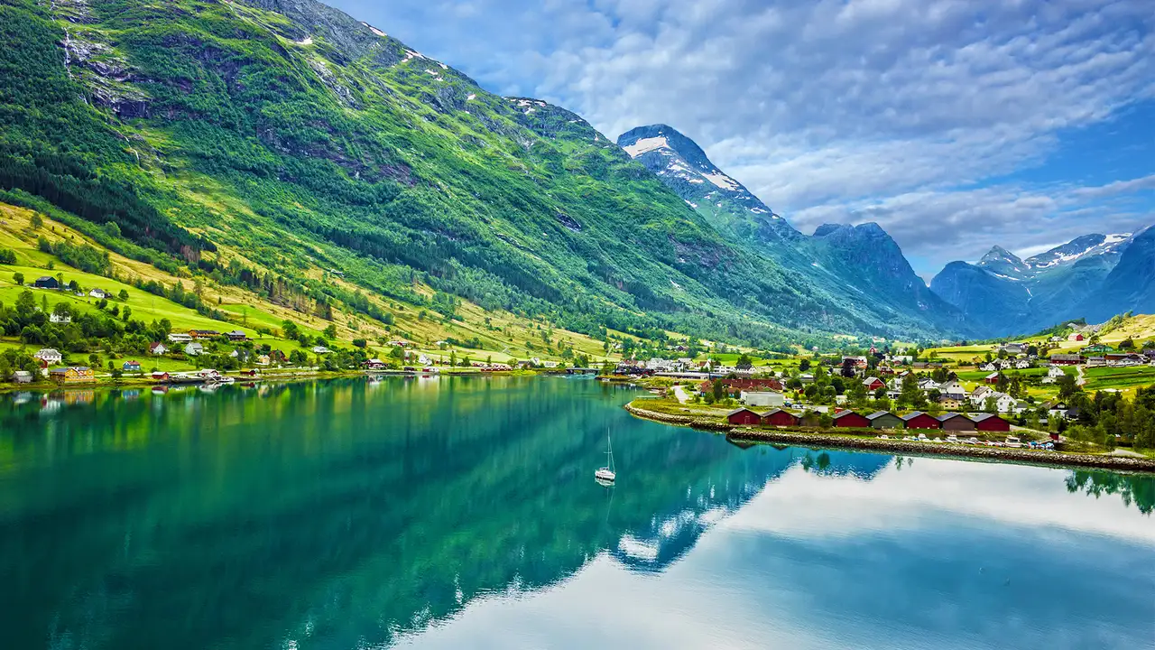 An image of a Norwegian Fjord