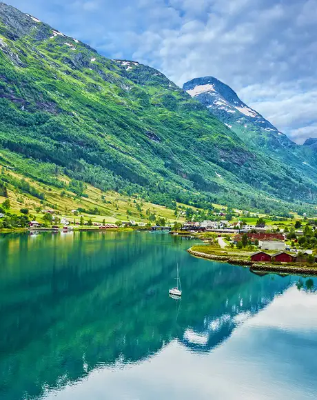 An image of a Norwegian Fjord