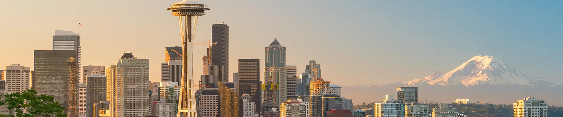 An image of the skyline of Seattle
