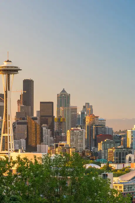 An image of the skyline of Seattle