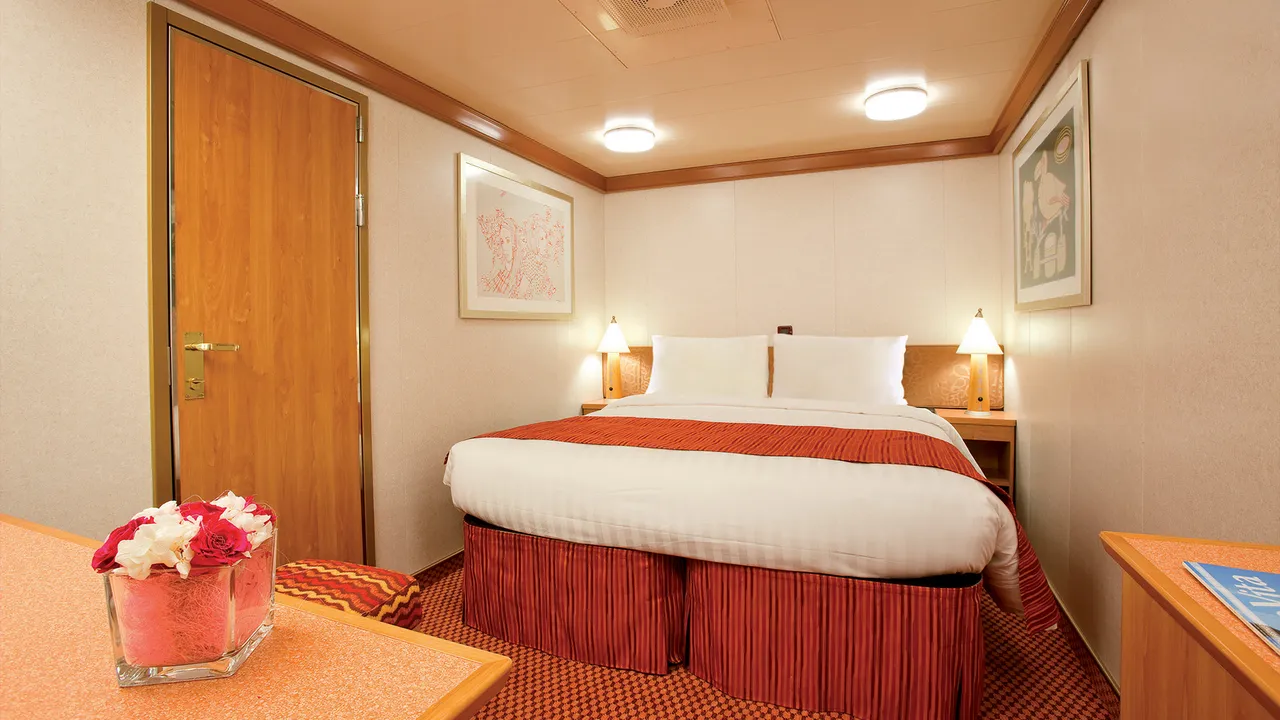 An Inside Cabin aboard a Costa Ship
