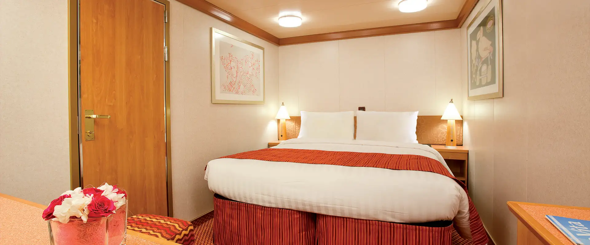 An Inside Cabin aboard a Costa Ship