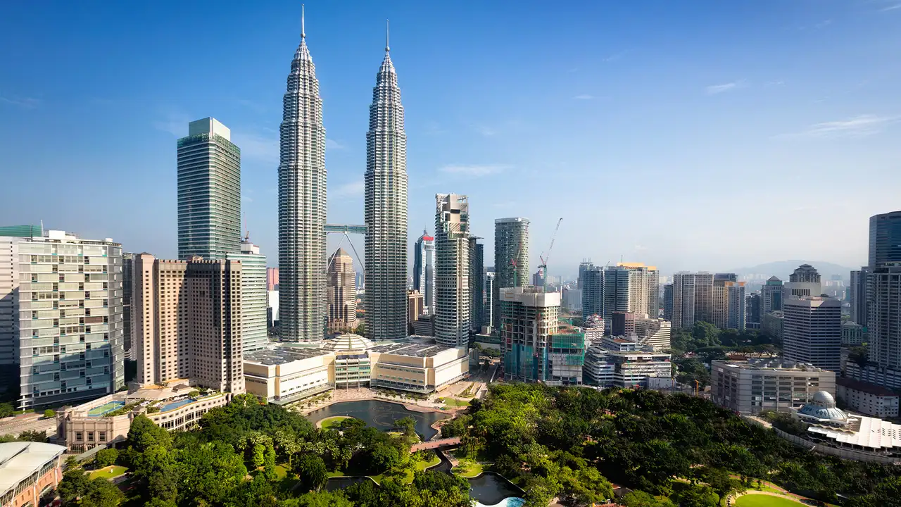 The skyline of Kuala Lumpur