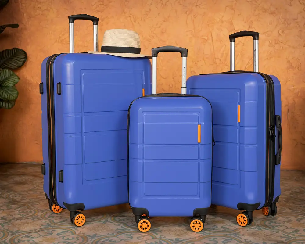 Three suitcases