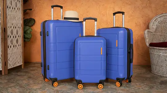 Three suitcases