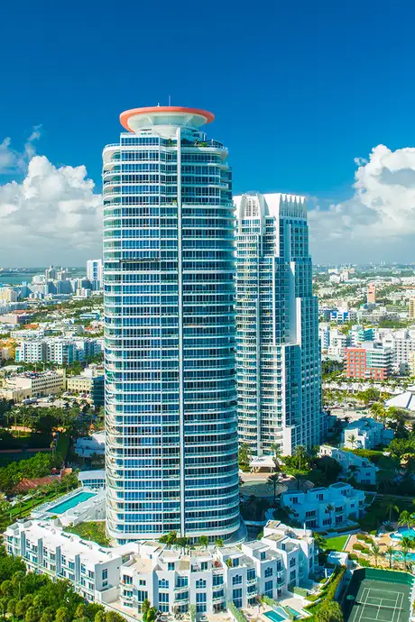 The skyline of Miami