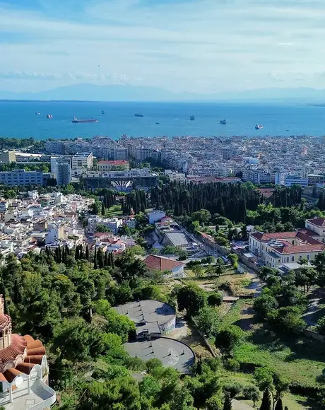 Thessaloniki from a Birds Eye View