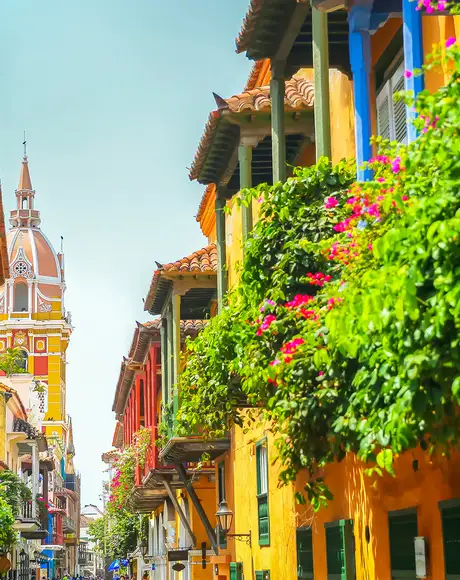 A street in Cartagena