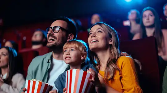 A Family at a Cinema