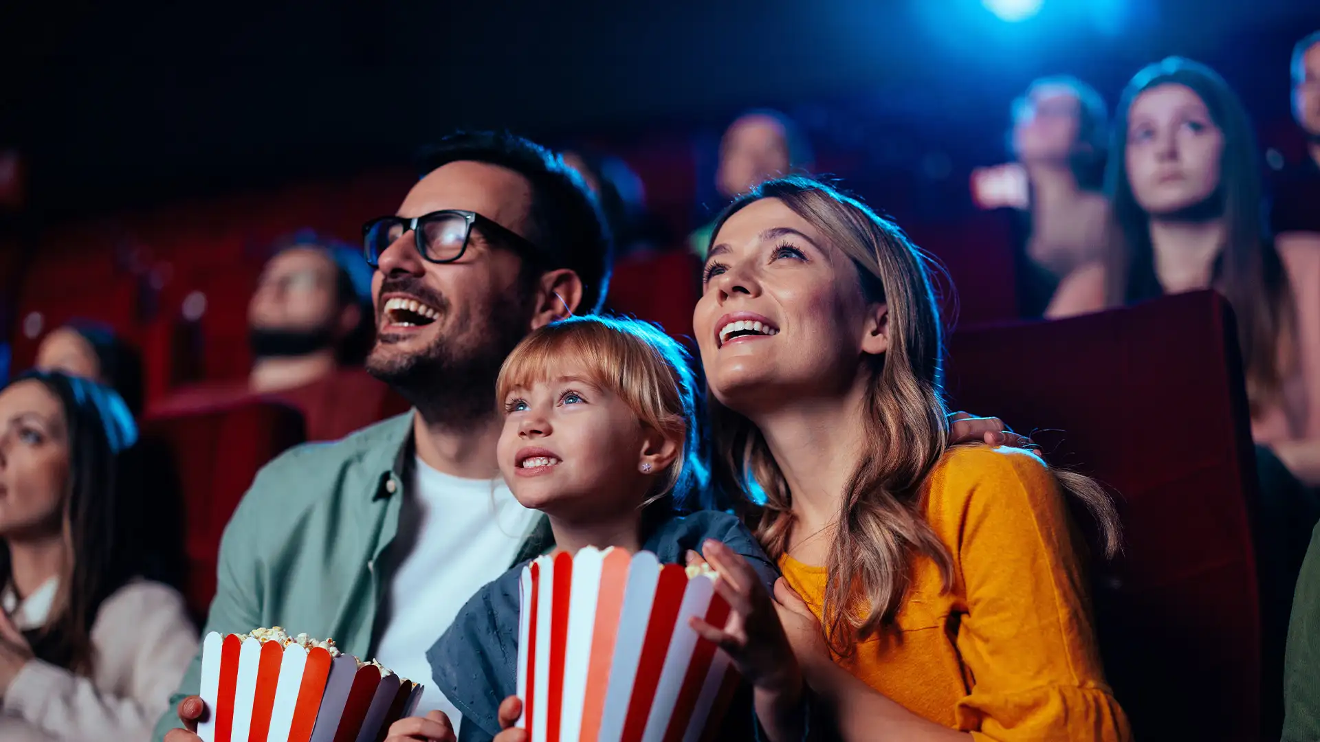 A Family at a Cinema