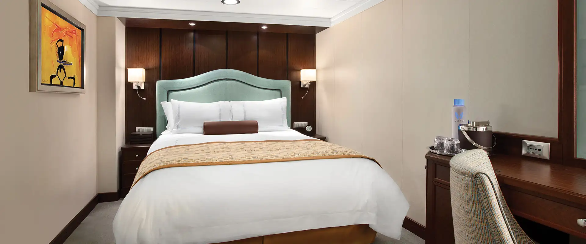A view of the inside suite