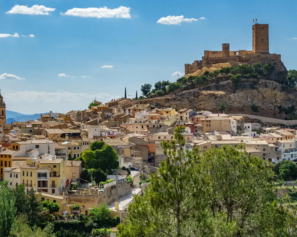 A View of the Skyline of Alicante, Spain