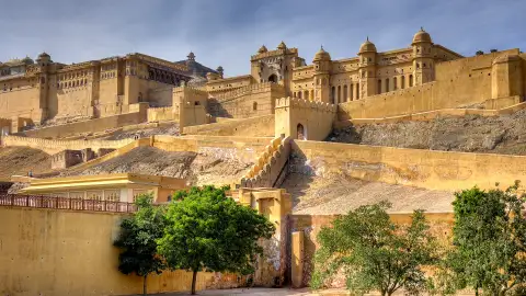 Amber Fort in Jaipur, Rajasthan, India