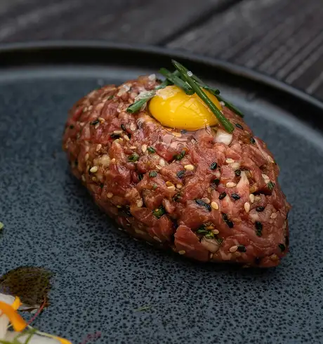 A serving of Beef Tartare
