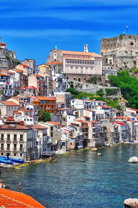 A View of the Skyline of Messina, Italy
