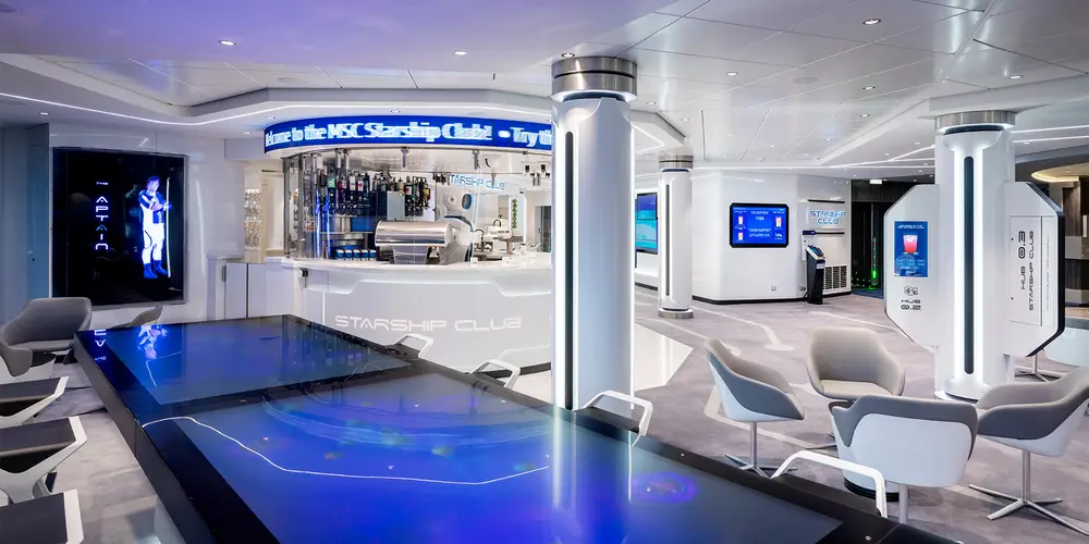The Starship Club aboard MSC Virtuosa