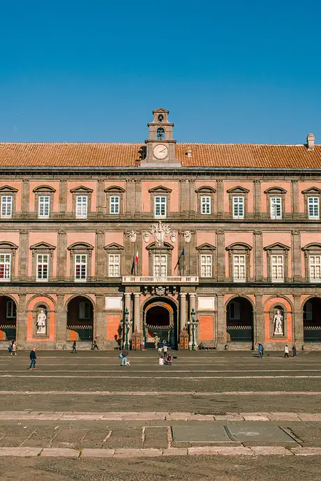 A View of the Royal Palace in Naples