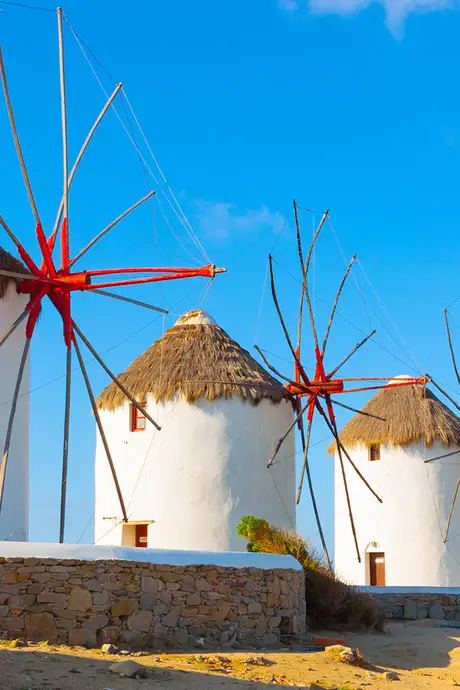 Windmills on Mykonos