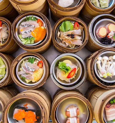 A selection of food from the Hong Kong Great November Feast
