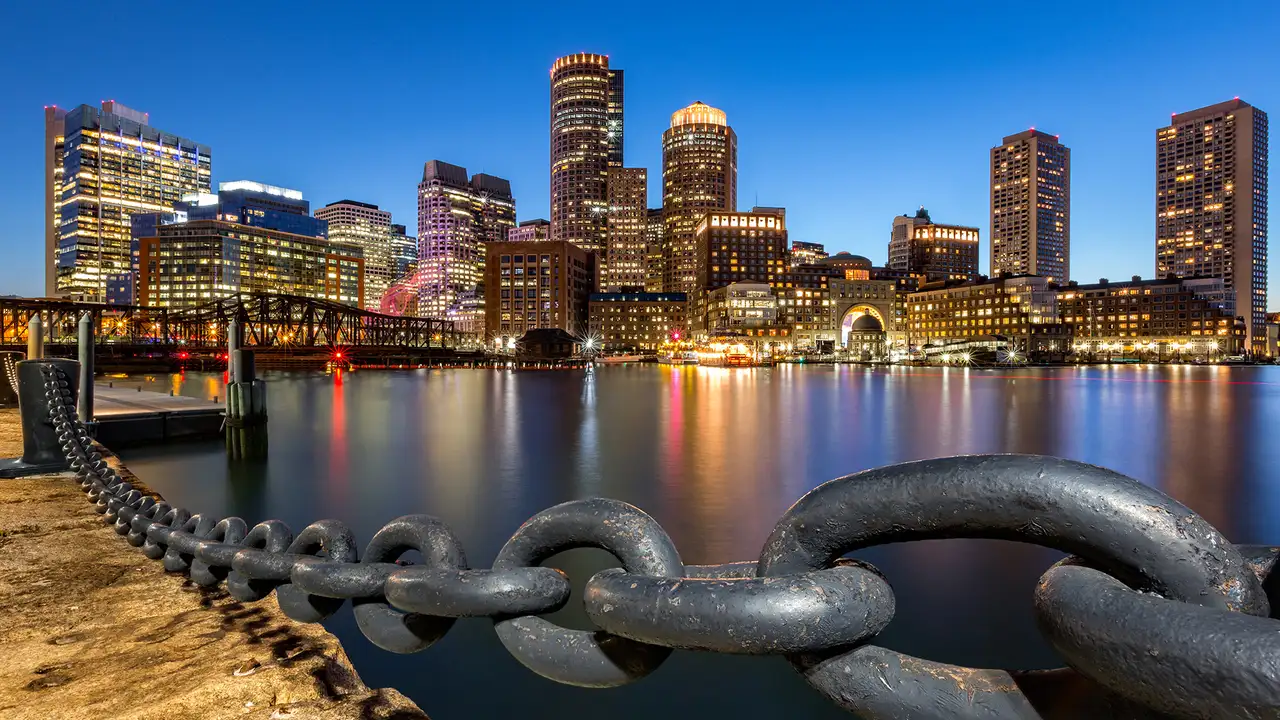 A city in New England