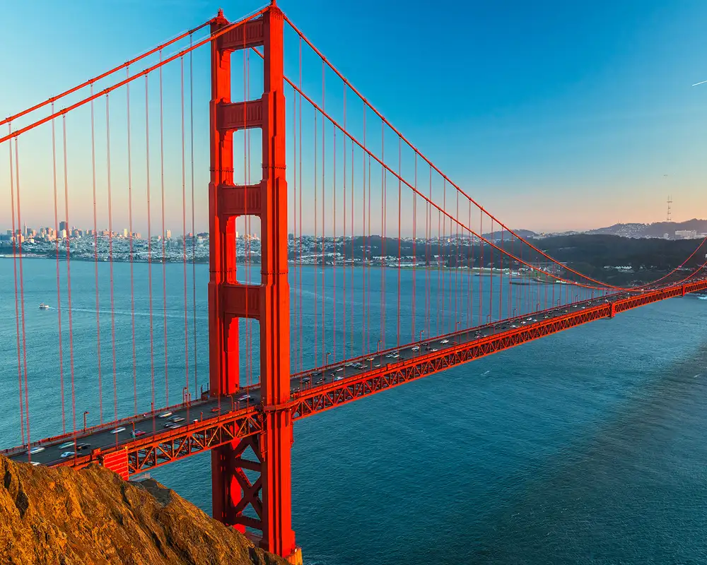 The Golden Gate Bridge in San Francisco, USA