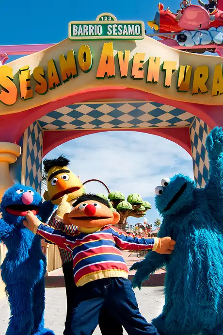 The entrance to the Sesamo Aventura park at Port Aventura