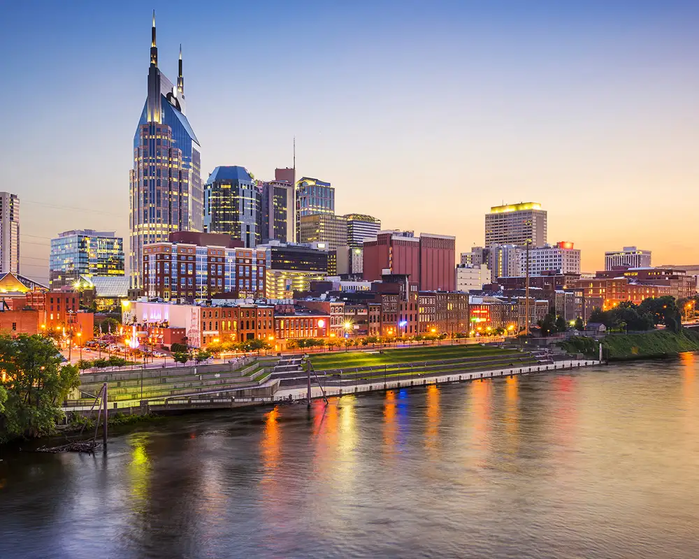 The Skyline of Nashville