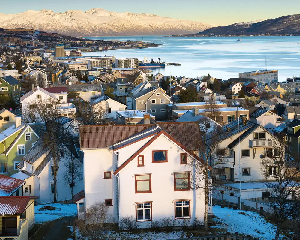 A view of Tromso City