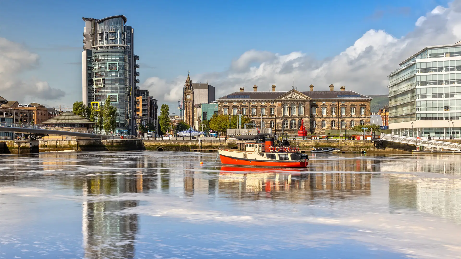 A view of Belfast, Northern Ireland